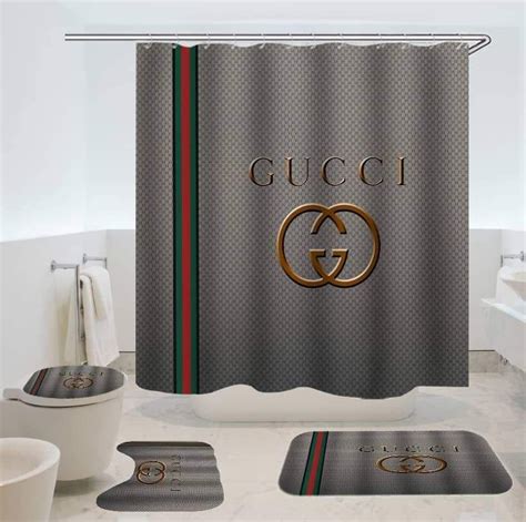 fake gucci shower curtain|gucci shower curtain rings.